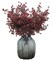 JAKY-Global Babys Breath Silk Artificial Flowers Burgundy 6 Bundle Fall Stems Fake Plants Decor Wedding Party Decoration Bouquets Real Touch DIY Home Garden (Autumn Red-6pcs)